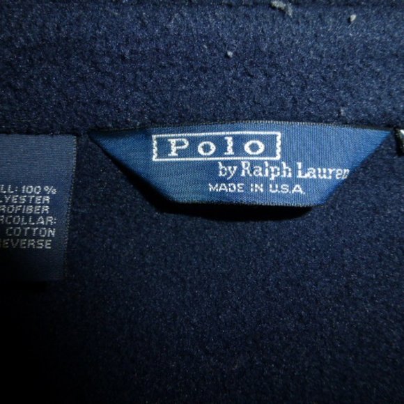 POLO Ralph Lauren pony ZIP windbreaker embroidered desert inn VINTAGE XXL - Picture 6 of 6